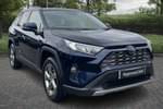 2019 Toyota RAV4 Estate 2.5 VVT-i Hybrid Design 5dr CVT in Blue at Listers Toyota Coventry