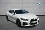 2021 BMW 4 Series Diesel Coupe 420d MHT M Sport 2dr Step Auto in Alpine White at Listers Boston (BMW)