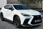 2022 Lexus NX Estate 450h+ 2.5 F-Sport 5dr E-CVT (Takumi Pack/Sunroof) in White at Lexus Coventry