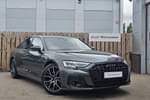 2025 Audi A8 Diesel Saloon 50 TDI Quattro Black Edition 4dr Tiptronic in Daytona Grey Pearl Effect at Worcester Audi