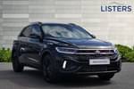 2025 Volkswagen T-Roc Hatchback 1.5 TSI Black Edition 5dr DSG in Deep Black Pearl at Listers Volkswagen Stratford-upon-Avon