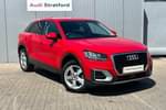 2017 Audi Q2 Estate 1.4 TFSI Sport 5dr in Tango Red Metallic at Stratford Audi