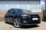 2025 Audi Q4 e-tron Estate 210kW 45 82kWh Black Edition 5dr Auto in Mythos black, metallic at Worcester Audi
