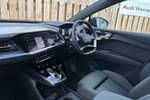 Image two of this 2025 Audi Q4 e-tron Estate 210kW 45 82kWh Black Edition 5dr Auto in Mythos black, metallic at Worcester Audi