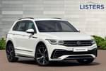 2023 Volkswagen Tiguan Estate 1.5 TSI 150 R-Line 5dr DSG in Pure white at Listers Volkswagen Loughborough