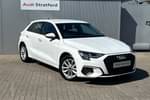 2023 Audi A3 Sportback 30 TFSI Technik 5dr in Ibis White at Stratford Audi