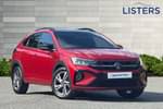 2022 Volkswagen Taigo Hatchback 1.0 TSI 110 R-Line 5dr in Kings Red at Listers Volkswagen Loughborough