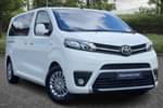 2021 Toyota PROACE Verso 1.5D Shuttle Medium MPV MWB Euro 6 (s/s) 5dr (9 Se in White at Listers Toyota Nuneaton
