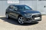 2025 Audi Q3 Estate 35 TFSI S Line 5dr S Tronic (Leather) in Daytona Grey Pearl Effect at Stratford Audi