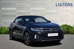 2025 Volkswagen T-Roc Cabriolet 1.5 TSI R-Line 2dr DSG in Deep Black Pearl at Listers Volkswagen Stratford-upon-Avon