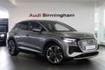 2022 Audi Q4 e-tron Estate 220kW 50 Quattro 82kWh S Line 5dr Auto in Typhoon Grey Metallic at Birmingham Audi