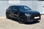 2025 Audi Q2 Estate 35 TFSI Black Edition 5dr S Tronic in Mythos Black Metallic at Stratford Audi