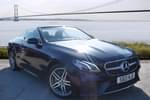 2021 Mercedes-Benz E Class E 450 4MATIC Cabriolet RHD in obsidian black metallic at Mercedes-Benz of Hull