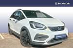 2023 Honda Jazz Hatchback 1.5 i-MMD Hybrid Crosstar Advance 5dr eCVT in White at Listers Honda Northampton