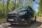 Image two of this 2020 Ford Transit Custom 290 L2 Diesel FWD 2.0 EcoBlue 170ps Low Roof Sport Van in Metallic - Agate black at Listers Volkswagen Van Centre Coventry