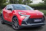 2025 Toyota C-HR Hatchback 2.0 PHEV GR Sport 5dr CVT in Red at Listers Toyota Nuneaton