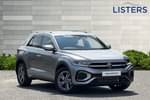 2025 Volkswagen T-Roc Hatchback 1.5 TSI R-Line 5dr DSG in Pyrite Silver at Listers Volkswagen Loughborough