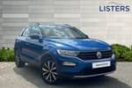 2019 Volkswagen T-Roc Diesel Hatchback 1.6 TDI SE 5dr in Ravenna Blue at Listers Volkswagen Loughborough
