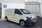 2025 Volkswagen Transporter T28 SWB Diesel 2.0 TDI 150 Commerce Plus Van in White at Listers Volkswagen Van Centre Coventry