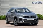 2025 Volkswagen T-Roc Hatchback 1.5 TSI R-Line 5dr DSG in Pyrite Silver at Listers Volkswagen Loughborough