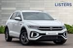 2025 Volkswagen T-Roc Hatchback 1.5 TSI R-Line 5dr DSG in Deep black at Listers Volkswagen Loughborough