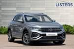 2025 Volkswagen T-Roc Hatchback 1.5 TSI R-Line 5dr DSG in Pyrite Silver at Listers Volkswagen Loughborough