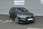 2017 Audi A3 Sportback 1.5 TFSI S Line 5dr S Tronic in Daytona Grey Pearlescent at Coventry Audi