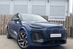 2024 Audi Q6 e-tron Estate Special Editions 285kW Quattro 100kWh Launch Edition 5dr Auto in Ascari Blue Metallic at Worcester Audi