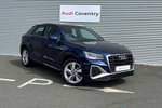 2023 Audi Q2 Estate 35 TFSI S Line 5dr in Navarra Blue Metallic at Coventry Audi