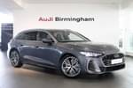 2025 Audi A5 Avant 2.0 TFSI 150 S line 5dr S Tronic in Horizon blue,metallic at Birmingham Audi
