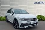 2022 Volkswagen Tiguan Estate 1.5 TSI 150 R-Line 5dr DSG in Pure White at Listers Volkswagen Coventry
