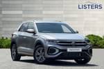 2025 Volkswagen T-Roc Hatchback 1.5 TSI R-Line 5dr DSG in Pyrite Silver at Listers Volkswagen Loughborough