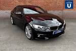 2017 BMW 4 Series Diesel Coupe 420d (190) xDrive M Sport 2dr Auto (Prof Media) in Metallic - Black sapphire at Listers U Solihull