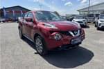 2017 Nissan Juke Hatchback 1.2 DiG-T Tekna 5dr in Solid - Flame red at Listers Toyota Bristol (South)