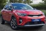 2019 Kia Stonic Estate 1.0T GDi 4 5dr in Two tone - Blaze red with Black roof at Listers Toyota Nuneaton