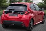 Image two of this 2023 Toyota Yaris Hatchback 1.5 Hybrid Design 5dr CVT in Red at Listers Toyota Cheltenham