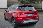 Image two of this 2021 SEAT Arona Hatchback Special Edition 1.0 TSI 110 FR Red Edition 5dr in Metallic - Desire Red with black roof at Lexus Lincoln