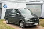2024 Volkswagen Transporter T28 SWB Diesel 2.0 TDI 150 Highline Van DSG in Grey at Listers Volkswagen Van Centre Coventry