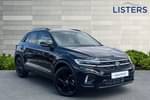 2025 Volkswagen T-Roc Hatchback 1.5 TSI Black Edition 5dr DSG in Deep black at Listers Volkswagen Nuneaton