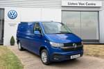 2024 Volkswagen Transporter T28 LWB Diesel 2.0 TDI 150 Highline Van DSG in Blue at Listers Volkswagen Van Centre Coventry