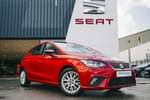 2019 SEAT Ibiza Hatchback 1.0 SE Technology (EZ) 5dr in Red at Listers SEAT Coventry