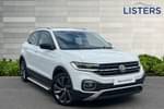 2019 Volkswagen T-Cross Estate Special Edition 1.0 TSI 115 First Edition 5dr in Pure White at Listers Volkswagen Nuneaton