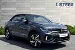 2025 Volkswagen T-Roc Cabriolet 1.5 TSI R-Line 2dr DSG in Smokey Grey at Listers Volkswagen Worcester