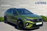 2025 Volkswagen Taigo Hatchback 1.0 TSI 115 Black Edition 5dr DSG in Visual Green at Listers Volkswagen Nuneaton