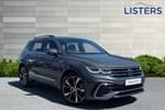 2021 Volkswagen Tiguan Diesel Estate 2.0 TDI R-Line 5dr DSG in Dolphin Grey at Listers Volkswagen Worcester