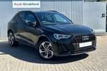 2023 Audi Q3 Estate 35 TFSI Black Edition 5dr S Tronic in Mythos black, metallic at Stratford Audi