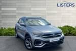 2025 Volkswagen T-Roc Hatchback 1.5 TSI R-Line 5dr DSG in Pyrite Silver at Listers Volkswagen Nuneaton