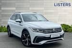 2022 Volkswagen Tiguan Diesel Estate 2.0 TDI R-Line 5dr DSG in Pure white at Listers Volkswagen Nuneaton