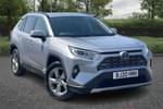 2020 Toyota RAV4 Estate 2.5 VVT-i Hybrid Excel 5dr CVT in Silver at Listers Toyota Stratford-upon-Avon