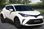 2021 Toyota C-HR Hatchback 1.8 Hybrid Design 5dr CVT in Pure White at Listers Toyota Cheltenham